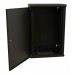 Шкаф коммутационный WRline (WR-TW-2245-SR-RAL9004) настенный 22U 600x450мм пер.дв.металл 2 бок.пан. направл.под винты 60кг черный 370мм 1086мм IP20 сталь