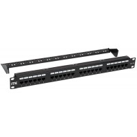 Патч-панель ITK PP24-1UC5EU-D05-1 19" 1U 24xRJ45 кат.5e UTP