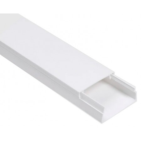 Кабельный канал IEK CKK11-100-060-1-K01 ECOLINE 60x100мм белый 2м (упак.:1шт)