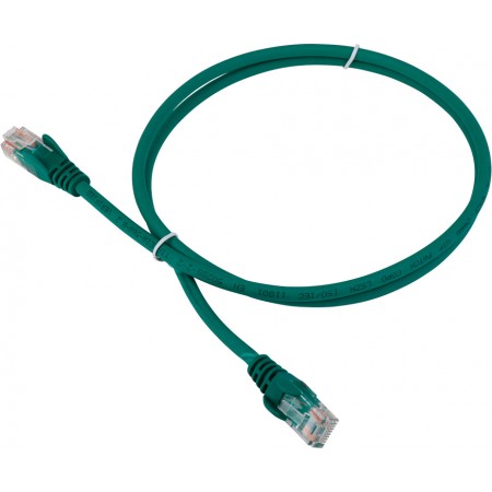 Патч-корд Lanmaster LAN-PC45/U5E-7.0-GN UTP RJ-45 вил.-вилка RJ-45 кат.5E 7м зеленый LSZH