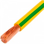 Кабель Lanmaster TWT-EARTH-W6.0-100 желтый Кабель Lanmaster TWT-EARTH-W6.0-100 желтый