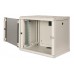 Шкаф коммутационный Lande Proline (LN-PR20U6045-BL-111) настенный 20U 600x450мм пер.дв.стекл задн.дв.стал.лист направл.под закл.гайки 100кг черный 340мм 35кг 996мм IP20 сталь