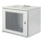 Шкаф коммутационный Lande NetBox Soho (LN-SH12U5460-LG-F0-3) настенный 12U 540x600мм пер.дв.перфор. задн.дв.стал.лист несъемн.бок.пан. направл.под закл.гайки 80кг серый 15.2кг 595мм IP20 сталь