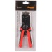 Инструмент обжимной Hyperline HT-3008AR для RJ-45/RJ-12/RJ-11 (упак:1шт) черный/красный
