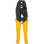 Инструмент обжимной Hyperline HT-336A для RJ-58/RG-59/RG-62 (упак:1шт) черный/желтый