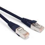 Патч-корд Hyperline PC-LPM-STP-RJ45-RJ45-C5e-1.5M-LSZH-BK PC-LPM-STP-RJ45-RJ45-C5E-1.5M F/UTP RJ-45 вил.-вилка RJ-45 кат.5E 1.5м черный LSZH 26AWG