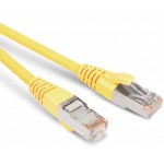 Патч-корд Hyperline PC-LPM-STP-RJ45-RJ45-C5e-5M-LSZH-YL PC-LPM-STP-RJ45-RJ45-C5E-5M F/UTP RJ-45 вил.-вилка RJ-45 кат.5E 5м желтый LSZH 26AWG