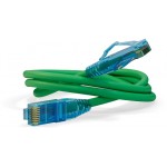 Патч-корд Hyperline PC-LPM-UTP-RJ45-RJ45-C6-3M-LSZH-GN PC-LPM-UTP-RJ45-RJ45-C6-3M UTP RJ-45 вил.-вилка RJ-45 кат.6 3м зеленый LSZH 24AWG