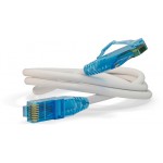 Патч-корд Hyperline PC-LPM-UTP-RJ45-RJ45-C6-3M-LSZH-WH PC-LPM-UTP-RJ45-RJ45-C6-3M U/UTP RJ-45 вил.-вилка RJ-45 кат.6 3м белый LSZH 24AWG