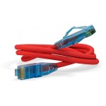 Патч-корд Hyperline PC-LPM-UTP-RJ45-RJ45-C6-5M-LSZH-RD PC-LPM-UTP-RJ45-RJ45-C6-5M U/UTP RJ-45 вил.-вилка RJ-45 кат.6 5м красный LSZH 24AWG
