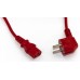 Шнур питания Hyperline PWC-IEC13-SHM-5.0-RD C13-Schuko проводник.:3x0.75мм2 5м 250В 10А (упак.:1шт) красный