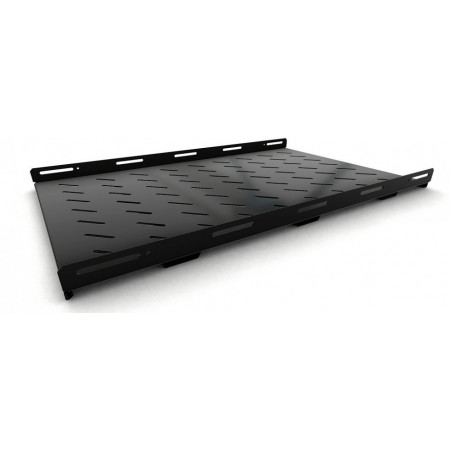 Полка стационарная Hyperline TSH3H-850-RAL9004 1U нагр.:100кг. 19" 850мм черный (упак.:1шт)