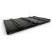 Полка стационарная Hyperline TSH3H-850-RAL9004 1U нагр.:100кг. 19" 850мм черный (упак.:1шт)