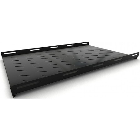 Полка стационарная Hyperline TSH3L-850-RAL9004 1U нагр.:20кг. 19" 850мм черный (упак.:1шт)