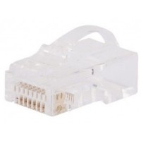 Коннектор Hyperline (PLEZ-8P8C-UA-C5-100) кат.5E RJ45 прозрачный (упак.:100шт)