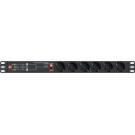АВР Elemy ATS-1602 1U 19" ввод:2xIEC C14 выход:6xSchuko8A черный