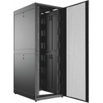 Шкаф серверный C3 Solutions (C3.RF4802) напольный 48U 600x1200мм пер.дв.перфор. задн.дв.перфор. 2 бок.пан. направл.под закл.гайки 1400кг черный 150кг 2249мм сталь