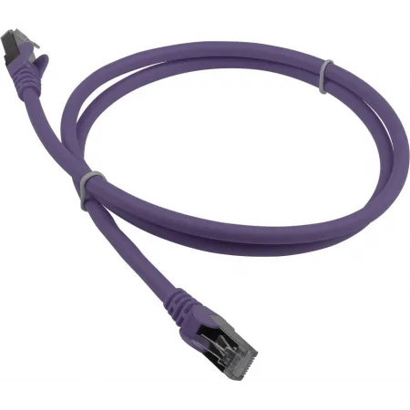 Патч-корд Lanmaster LAN-PC45/S6A-1.0-VI FTP RJ-45 вил.-вилка RJ-45 кат.6A 1м фиолетовый LSZH (уп.:1шт)