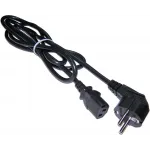 Шнур питания Lanmaster LAN-PP13/SHA-1.5-BK C13-Schuko проводник.:3x0.75мм2 1.5м 220В 10А черный