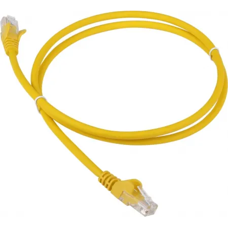 Патч-корд Lanmaster LAN-PC45/U6-1.5-YL UTP RJ-45 вил.-вилка RJ-45 кат.6 1.5м желтый LSZH (уп.:1шт)