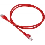 Патч-корд Lanmaster LAN-PC45/U6-2.0-RD UTP RJ-45 вил.-вилка RJ-45 кат.6 2м красный LSZH (уп.:1шт)