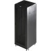 Шкаф коммутационный Lanmaster (TWT-CBB-42U-6X8-P1) напольный 42U 600x800мм пер.дв.перфор. задн.дв.перфор.2-хст. 2 бок.пан. 800кг черный 726мм 92кг 2055мм IP20 металл