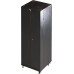 Шкаф коммутационный Lanmaster (TWT-CBB-42U-6X8-P1) напольный 42U 600x800мм пер.дв.перфор. задн.дв.перфор.2-хст. 2 бок.пан. 800кг черный 726мм 92кг 2055мм IP20 металл