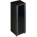 Шкаф коммутационный Lanmaster (TWT-CBB-42U-6X8-P1) напольный 42U 600x800мм пер.дв.перфор. задн.дв.перфор.2-хст. 2 бок.пан. 800кг черный 726мм 92кг 2055мм IP20 металл