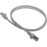 Патч-корд Lanmaster LAN-PC45/S5E-7.0-GY FTP RJ-45 вил.-вилка RJ-45 кат.5E 7м серый LSZH (уп.:1шт)