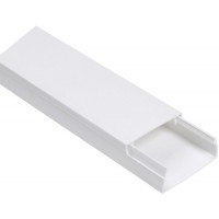 Кабельный канал IEK CKK11-040-040-1-K01-024 ECOLINE 40x40мм белый 2м (упак.:1шт)