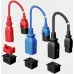 Шнур питания RakTek P-Lock RTPCL131410B C13-С14 проводник.:3x2.5мм2 1м синий