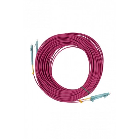 Патч-корд Hyperline FC-D2-504-LC/PR-LC/PR-H-5M-LSZH-MG FC-D2-504-LC/PR-LC/PR-H-5M 2x50/125 OM4 LC дуплекс-LC дуплекс 5м LSZH фиолетовый