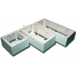 Коробка Lanmaster LAN-WB45X135-WH настенная 45x135x