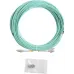 Патч-корд Hyperline FC-D2-503-LC/PR-LC/PR-H-15M-LSZH-AQ FC-D2-503-LC/PR-LC/PR-H-15M 2x50/125 OM3 LC дуплекс-LC дуплекс 15м LSZH