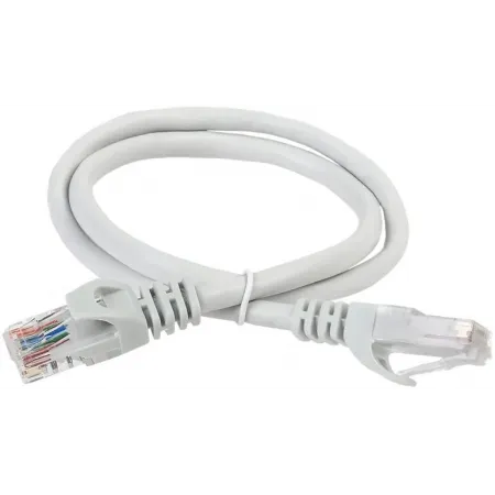 Патч-корд ITK PC01-C5EUL-1M5 UTP RJ-45 вил.-вилка RJ-45 кат.5E 1.5м серый LSZH (уп.:1шт)