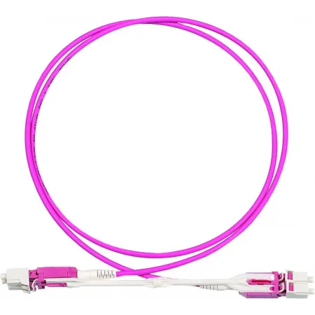 Патч-корд Lanmaster LAN-2LC-2LC/OS2H-1.0 2x9/125 OS2 LC дуплекс-LC дуплекс 1м LSZH желтый