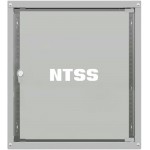 Шкаф коммутационный NTSS Lime (NTSS-WL15U5560GS) настенный 15U 550x600мм пер.дв.стекл несъемн.бок.пан. 30кг серый 520мм 22.1кг 110град. 770мм IP20 сталь