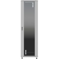 Шкаф серверный NTSS Премиум (NTSS-R42U6060GS) напольный 42U 600x600мм пер.дв.стекл металл 900кг серый 510мм 78.1кг 1987мм IP20 сталь