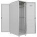 Шкаф серверный NTSS Премиум (NTSS-R42U60100PD/PD) напольный 42U 600x1000мм пер.дв.перфор. задн.дв.перфор. 900кг серый 910мм 87.2кг 1987мм IP20 сталь
