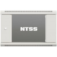 Шкаф коммутационный NTSS Премиум (NTSS-W12U6060GS-2) настенный 12U 600x600мм пер.дв.стекл 60кг серый 515мм 26кг 220град. 635мм IP20 сталь укомплектованный
