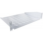 Полка стационарная NTSS NTSS-FF-350 1U нагр.:20кг. 19" 350мм серый (упак.:1шт)