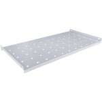 Полка стационарная NTSS NTSS-FSW-450 1U нагр.:20кг. 19" 450мм серый (упак.:1шт)