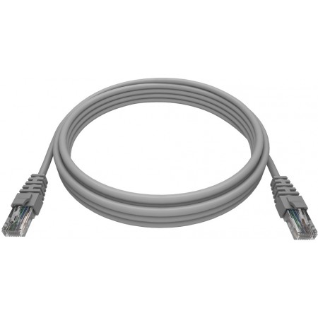 Патч-корд NTSS NTSS-PC-UTP-RJ45-5e-1.0-LSZH-GY NTSS-PC-UTP-RJ45-5E-1.0-LSZH UTP RJ-45 вил.-вилка RJ-45 кат.5E 1м серый LSZH (уп.:1шт) 26AWG