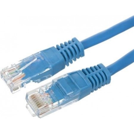 Патч-корд NTSS NTSS-PC-UTP-RJ45-5e-0.3-LSZH-BU NTSS-PC-UTP-RJ45-5E-0.3-LSZH UTP RJ-45 вил.-вилка RJ-45 кат.5E 0.3м синий LSZH (уп.:1шт) 26AWG