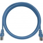 Патч-корд NTSS NTSS-PC-UTP-RJ45-5e-2.0-LSZH-BU NTSS-PC-UTP-RJ45-5E-2.0-LSZH UTP RJ-45 вил.-вилка RJ-45 кат.5E 2м синий LSZH (уп.:1шт) 26AWG