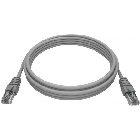 Патч-корд NTSS NTSS-PC-UTP-RJ45-6-0.5-LSZH-GY NTSS-PC-UTP-RJ45-6-0.5-LSZH UTP RJ-45 вил.-вилка RJ-45 кат.6 0.5м серый LSZH (уп.:1шт) 24AWG