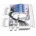 Бокс Hyperline FO-WBI-12A-GY 12xLC дупл. 9/125 OS1/OS2 (упак.:1шт)