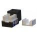Модуль Hyperline KJ9-8P8C-C6-90-BK информ. KeystoneRJ45 1 кат.6 черн.