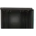 Шкаф коммутационный Hyperline (TWB-FC-1266-SR-RAL9004) настенный 12U 600x600мм пер.дв.металл 2 бок.пан. задн.дв.спл.стал.лист 60кг черный 650мм IP20 сталь