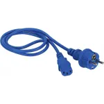 Шнур питания Lanmaster LAN-PP13/SH-3.0-BL C13-Schuko проводник.:3x0.75мм2 3м 220В 10А синий